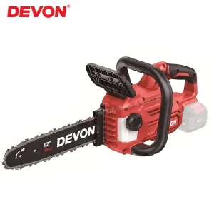 Devon Wireless Chain Saw Brushless Motor for Wood Cutting 4557 20v 7.9m/s Auto Filling Oil 200ml Share Flex Battery